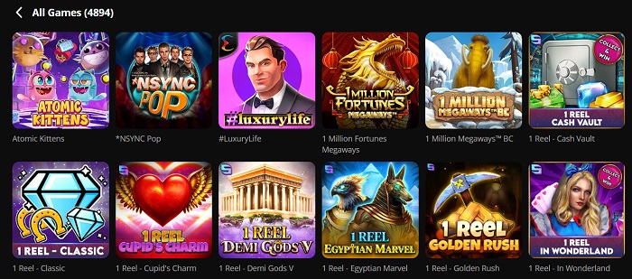 bCasino all games